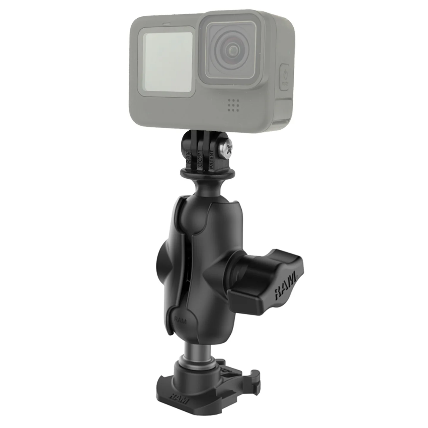 RAM® Ball Adapter for GoPro® Bases su universaliu tvirtinimu