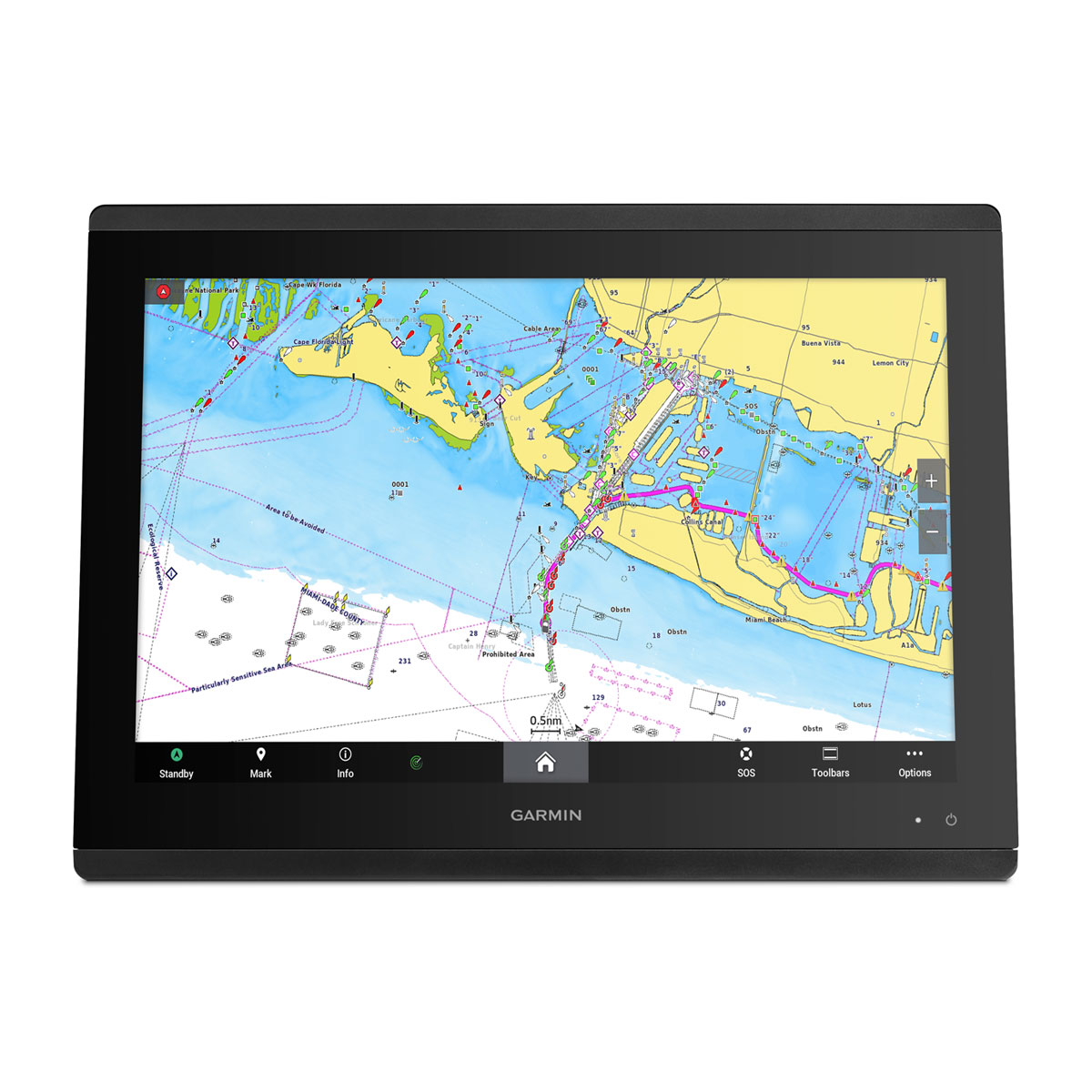 GPSMAP® 8417 MFD echolotas