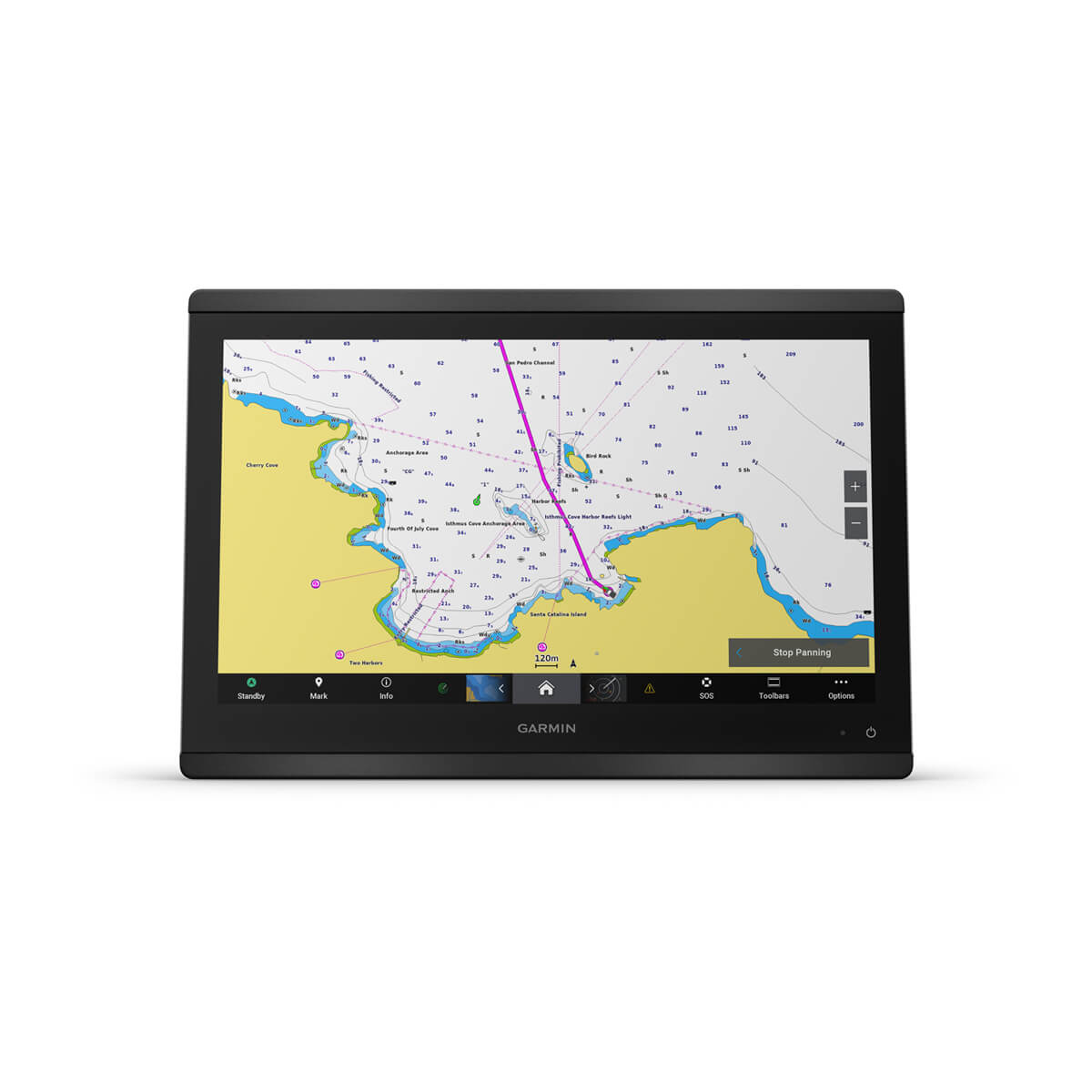 GPSMAP® 8416 echolotas