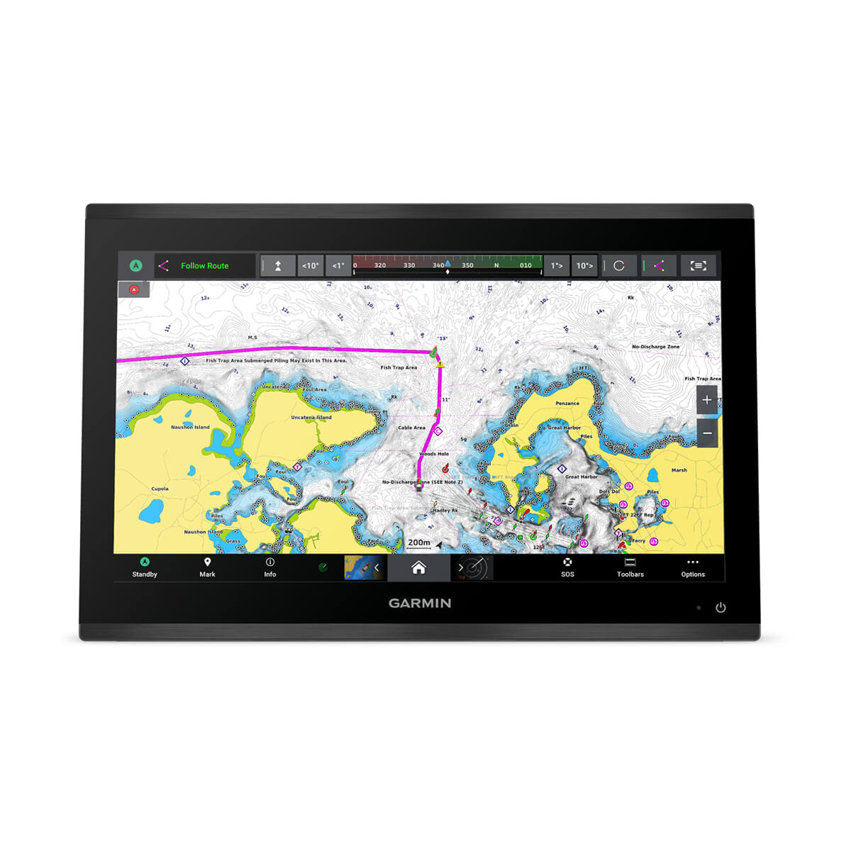 GPSMAP® 9019, Premium chartplotter su worldwide basemap