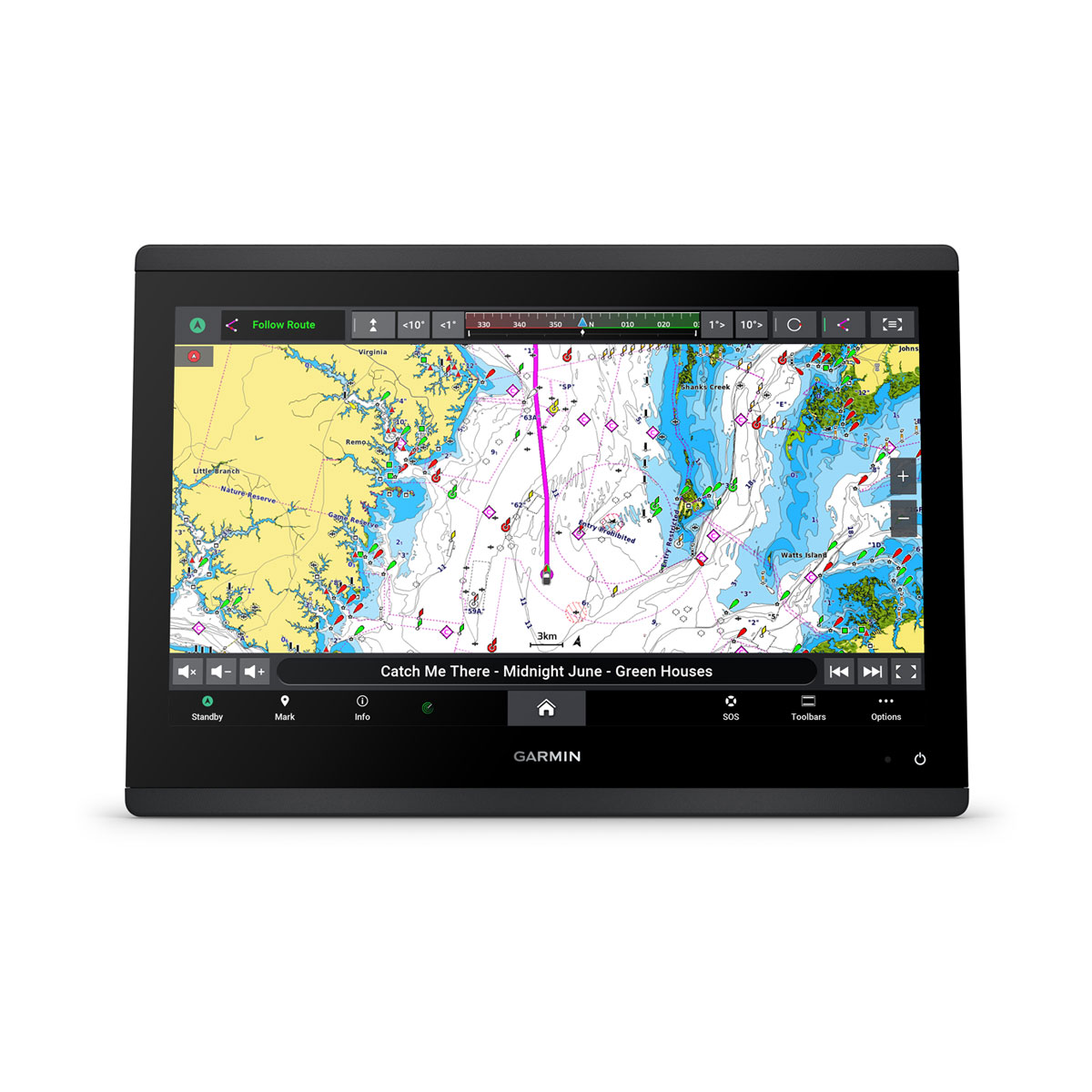 GPSMAP® 1623 echolotas