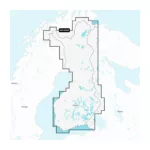Suomija - Batimetrija NSEU055R Garmin Navionics+