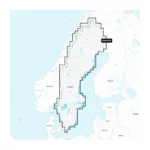 Švedija - Batimetrija NAEU067R Navionics®+