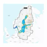 Baltijos jūra - Batimetrija NVEU644L Garmin Navionics Vision+