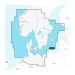 Pietų Skandinavija & Šiaurės Vokietija - Batimetrija NSEU645L Garmin Navionics+