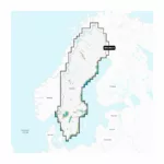 Švedija - Batimetrija NPEU067R Navionics Platinum+