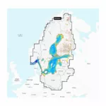 Baltijos jūra - Batimetrija NPEU644L Navionics Platinum+