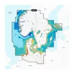 Pietų Skandinavija & Šiaurės Vokietija - Batimetrija NPEU645L Navionics Platinum+