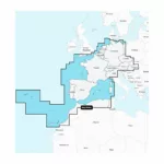 Europa, Centrinė & Vakarai - Batimetrija NAEU646L Navionics®+