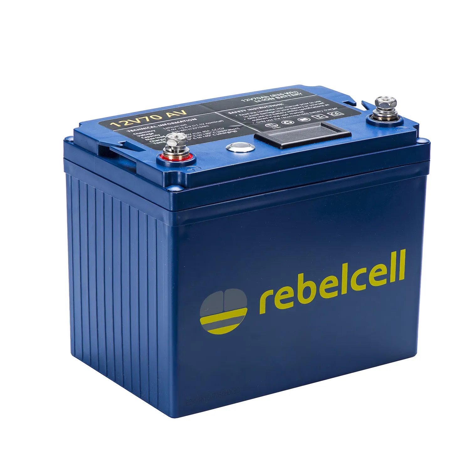 Rebelcell 12V 70Ah AV li-ion akumuliatorius 836 Wh