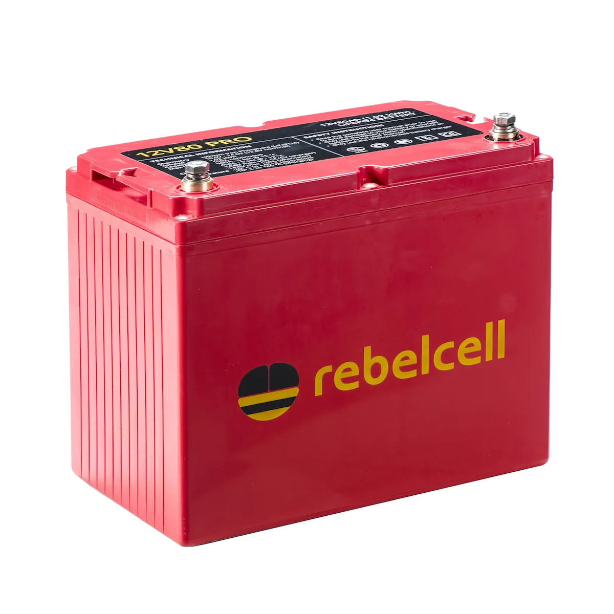Rebelcell 12V 80Ah PRO lifePO4 akumuliatorius 1.01 kWh