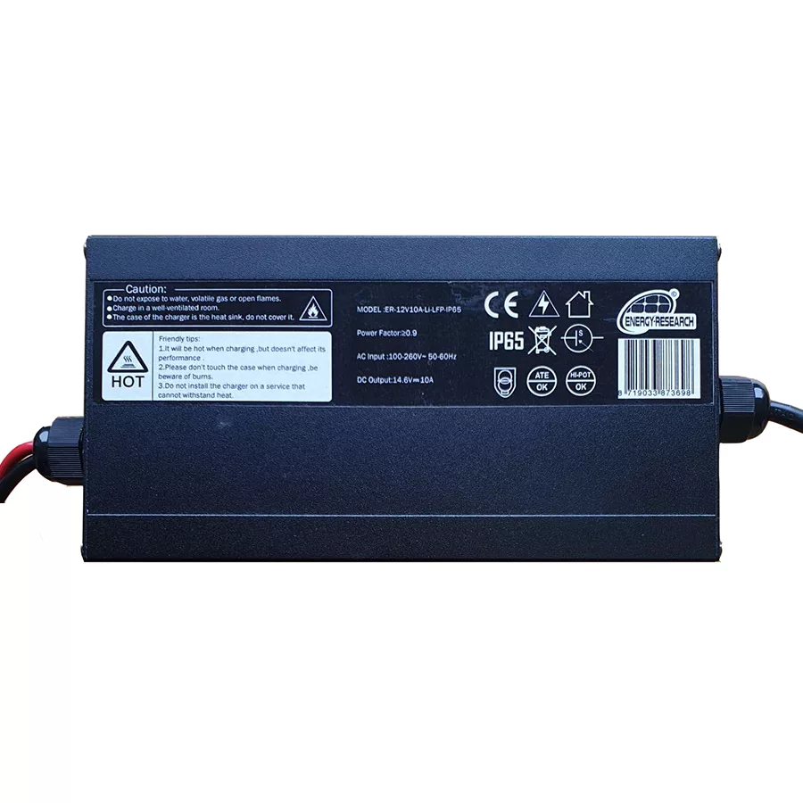 Energy Research ličio baterijų įkroviklis 12V 10AMP