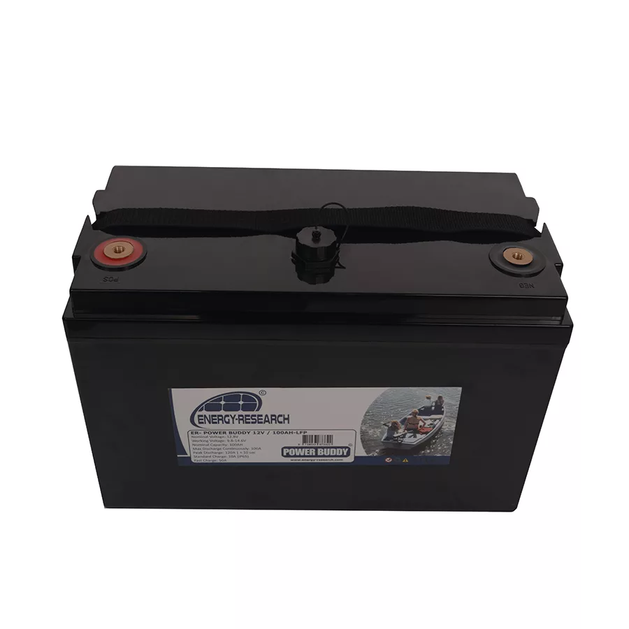 Energy Research 12V 100AH LiPO4 IP65 Waterproof